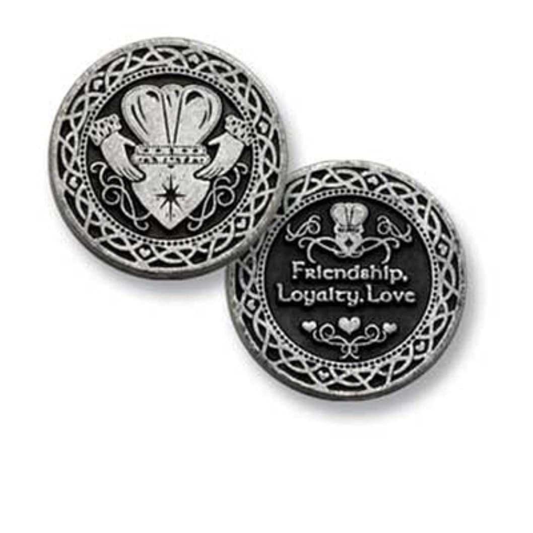 Cathedral Art (Abbey & CA Gift) Claddagh Pocket Token - style: Irish Claddagh