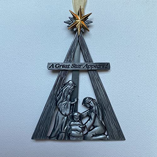 Cathedral Art Abbey & CA Gift Star Appeared Easel Ornament On Gold Ribbon Gift Boxed - style: Star Appeared Easel