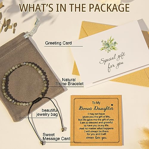 AGOT Daughter in Law Bracelets Gifts: Dear Daughter in Law Birthday Gifts from Mother in Law - color: BD- Moonstone