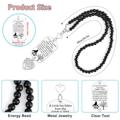 Memorial Car Charm Sympathy Gifts for Loss of Mom Dad Sister Brother Rear View Mirror Hanging Accessories Memorial Ornament for Loss of Family Friends Car Mirror Charm Hanging Pendant