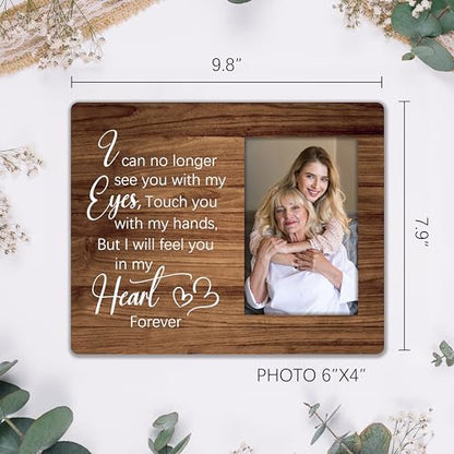 Forever In My Heart Memorial Picture Frame (001) | Memorial Picture Frame for Loss of Loved Ones, Memorial Gift,Fits 4x6 Inch Photo,