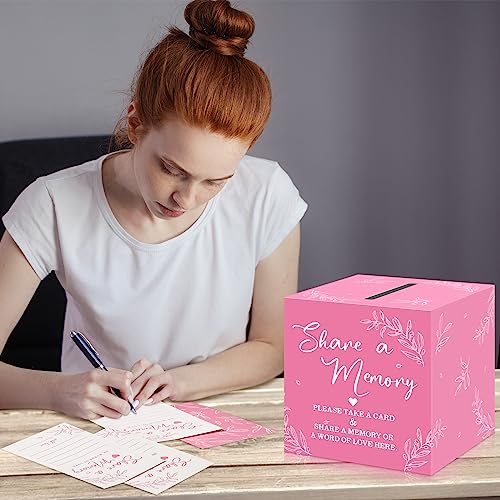 Pajean 50 Share a Memory Cards and Box, Pink, Trendy - color: Pink, style: Trendy