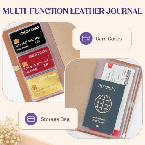 Vetbuosa Memorial Gifts for Loss of Mom, Letters to Mom in Heaven Leather Journal, Sympathy Remembrance Bereavement Condolence Gifts for Loss of Mother, A6 Purple Journal with 140 Pages - color: Purple-Mother