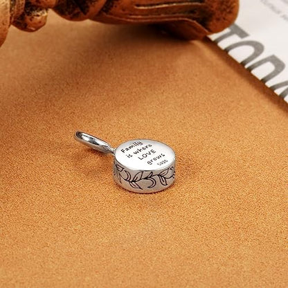 Sterling Silver Cremation Urn Bead Charm for Ashes - S925 Holds Ash Keepsake Pendant Family Tree of Life Memorial Jewelry Gifts for Women Loss Loved One - color: Tree of Life