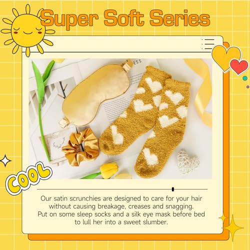 Gift Baskets for Women, 10pcs Unique Birthday Gifts for Women, Best Friend Birthday Christmas Gift, Get Well Soon Gift Basket Sending Sunshine Cheer Up Box for Sister Friendship - BRIGHTEN UP HER DAY - color: Yellow