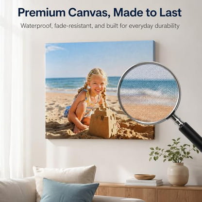 Personalized Custom Canvas Prints Photo on Canvas Wall Art Framed 18x24 | create canvas from photo canvas prints with your photos custom photo personalized wall photos custom picture photo gift - color: Artist Wrapped Canvas, size: 18"L x 24"W