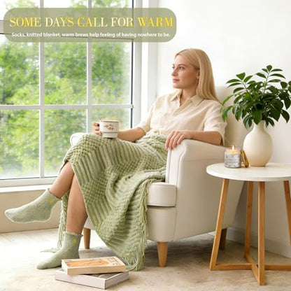 Get Well Soon Gifts Set for Women Sympathy Gift Baskets for Loss of Loved One,Feel Better Inspirational Thinking of You Gift for Wife/Sister/Friend/Mom (Sage) - color: Sage