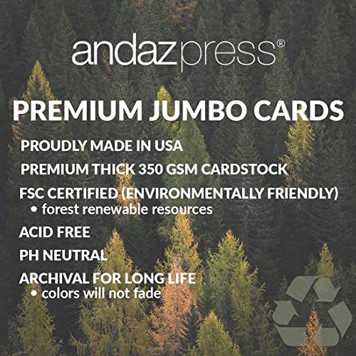 Andaz Press Jumbo Sympathy Card with Envelope - Sorry For Your Loss, Pet Loss Condolences Card with Big Blank Space - 8.5" x 11", 1-Pack - color: No Good Card For This
