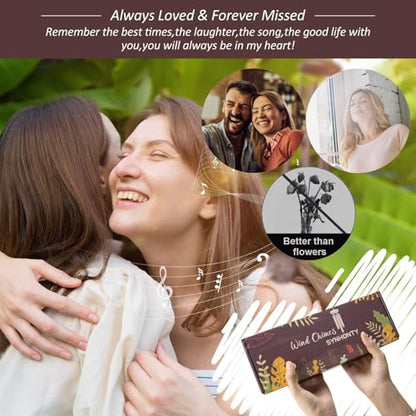Memorial Gifts for Loss of Love one, 25''Memorial Wind Chimes of Sympathy Gifts for Loss of Love one, Bereavement, Condolence, Remembrance Gifts,Windchimes in Memory - size: Remember the Best Time