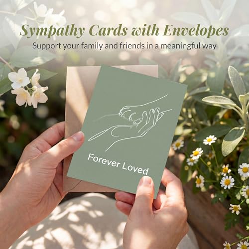 Pet Sympathy Card, Sage Green Paw In Hand Condolence - color: Sympathy Card 017