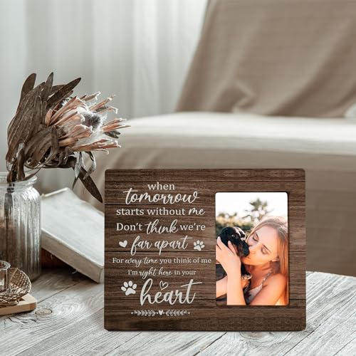 Mancheng-zi Dog & Cat Memorial Frame, In Loving Memory, 4x6 - color: In Your Heart 2