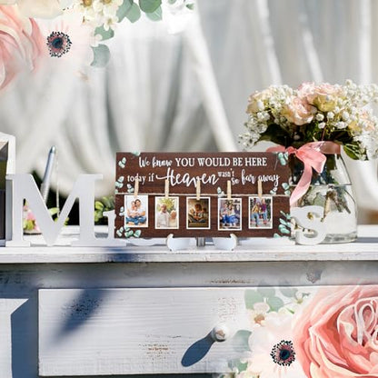 RattanView Wood Memory Sign 16 x 8 Inch in Loving Memory, Eucalyptus 1 - style: Eucalyptus 1
