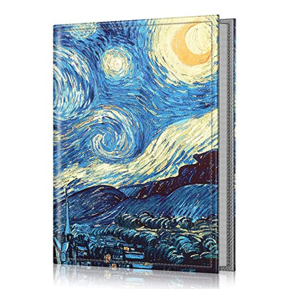 Fintie Photo Album 4x6 Photos - 52 Pockets Small Wallet Albums For Family | Vegan Leather Cover, 4X6 Picture Keepsakes, Family/Wedding/Travel Memory Book, Baby/Kids/Boys/Girls Gift, Starry Night - color: Starry Night
