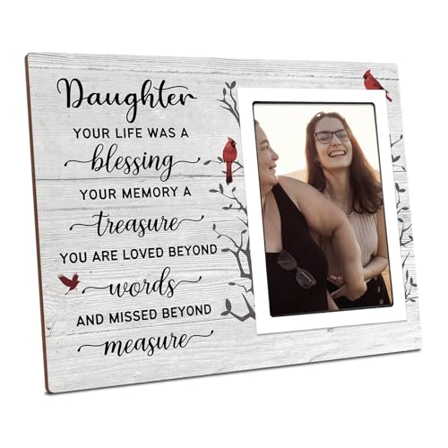 SteadStyle Memorial Gifts for Loss of Daughter, Memorial Frames 8x10 In - style: Daughter