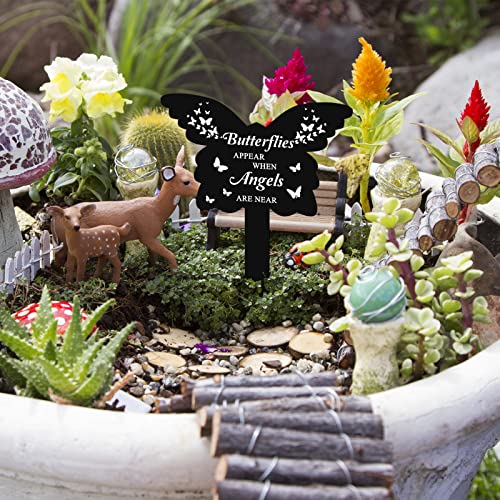 Roowest Grave Decoration for Cemetery Grave Marker for Memorial,Sweet Style