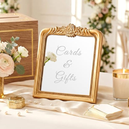 Bucherry Elegant Wedding Cards & Gifts Sign - style: Cards & Gifts
