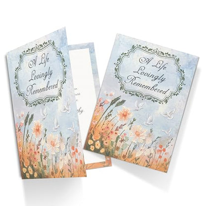 Sympathy Card With Printed Verse Premium A5 Size UK Made