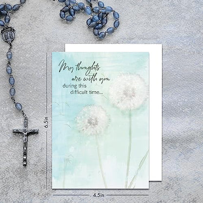 Faithfully Yours Designer Greetings Inspirational Sympathy Boxed Card