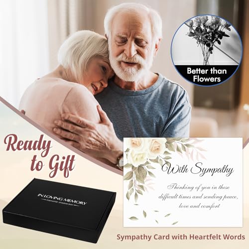 Memorial Gifts LED Shadow Box Sympathy Gift Condolences Grief Family Tree | Bereavement Gifts Ideas for Loss of Mother Mom Father Dad in Memory of Loved One Rememberance Funeral - size: Family Tree