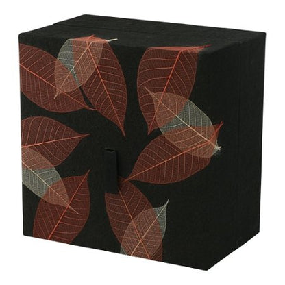 Embrace Biodegradable Cremation Urn for Ashes - Autumn Leaves - color: Autumn Leaves