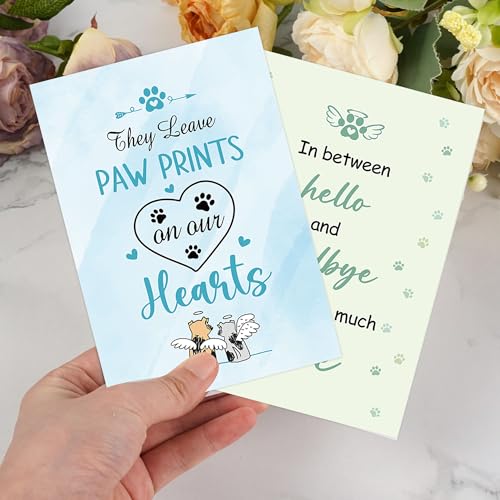 24 Pcs Loss of Pet Sympathy Cards - color: Pet Sympathy