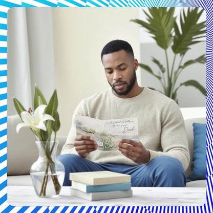 Stuff4 Comforting Sympathy Card, Loss of Dad - color: Dad