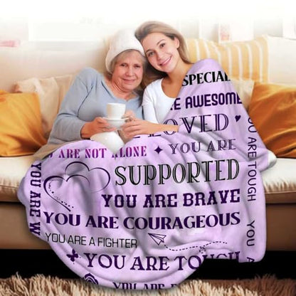 Super Soft Warm Hugs Blanket Sympathy Inspirational Throw Blanket Thinking of You Gifts 80"x60"