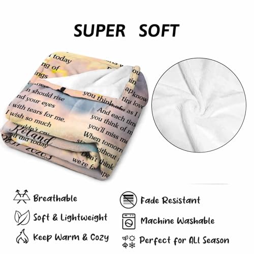 Customized Memorial Blankets with Photos for Loss of Mother Dad Grandma Grandpa Made in USA - color: New Design 16