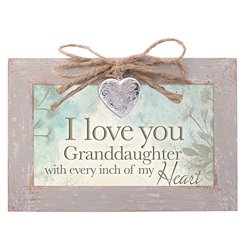 Cottage Garden Love You Granddaughter My Heart Petite Locket Distressed Natural Jewelry Music Box Plays Tune You are My Sunshine