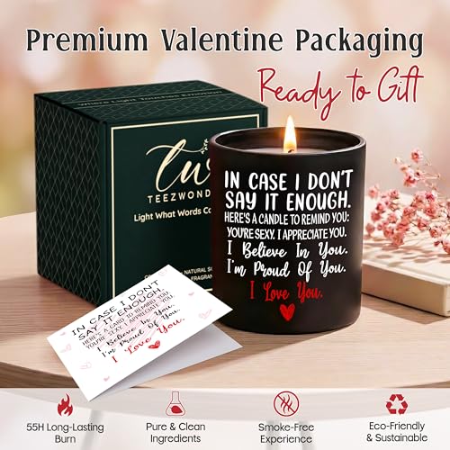 Anniversary Wedding Gifts for Women Men, Scented Candle 10 oz | Birthday Gifts for Wife Husband, Gift for Boyfriend Girlfriend, Long Lasting Burn, Vanila Lavender Candle, Ready To Gift - color: In Case