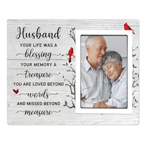 SteadStyle Memorial Gifts for Loss of Husband, Memorial Photo Frame 8x10 In - style: Husband