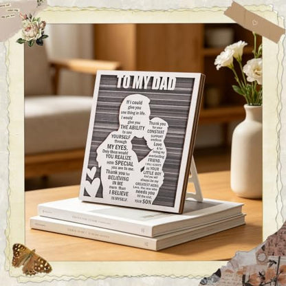To My Dad Birthday Gifts from Son Valentine’s Christmas Father’s Day Ideas - style: Dad & Son