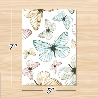 Designer Greetings For Your Words, Blank Cards 6 Pack - color: Pastel Butterflies