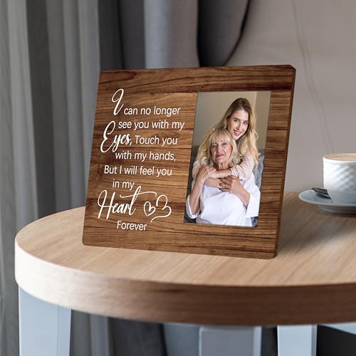 Forever In My Heart Memorial Picture Frame (001) | Memorial Picture Frame for Loss of Loved Ones, Memorial Gift,Fits 4x6 Inch Photo,