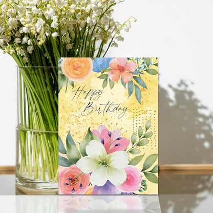 It's Your Birthday KJV Cards, 24 Count | Cheerful Birthday Greetings With KJV Scripture And Envelopes Make Celebrations More Meaningful And Memorable