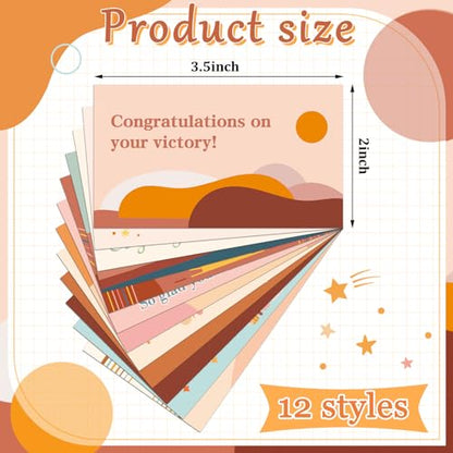 Yeaqee Employee Appreciation Cards Kudos Notes Motivational Blank,Bohemia - style: Bohemia