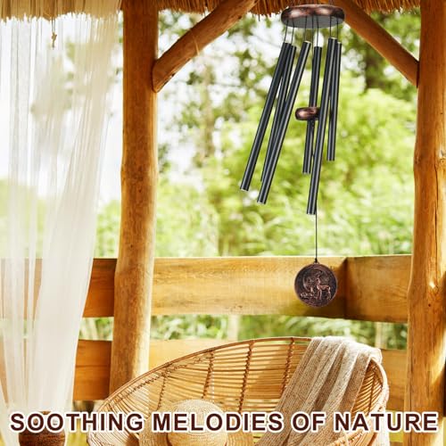 32" Deer Wind Chimes for Outside, Gifts for Women Mom Grandma - size: 32" Deer