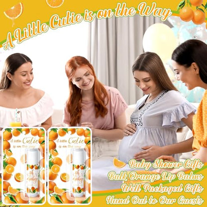 30 Pack a Little Cutie Baby Shower Games Prizes Party Gifts Bulk Lip Balms Favors for Winners Adults Guests Gender Reveal Favors Decorations Baby Shower Souvenirs Gift Bags Stuffers - style: A Little Cutie