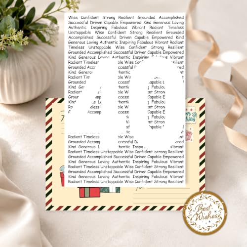 40th Birthday Card, 40th Birthday Cards for Women Men with Seal and Envelope, 40 Birthdayy Cards for Him Her Mom Dad Friend Sister Brother Husband Wife - color: 40th