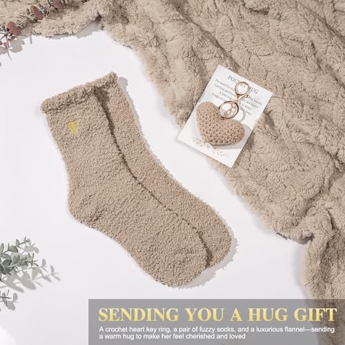 Get Well Gifts for Women Self Care Gifts Basket - Relaxing Spa Care Package After Surgery Mothers Day gifts - Feel Better Sympathy Mothersday Birthday Gift for Her Mom Sister Friend Wife (Khaki) - color: Khaki