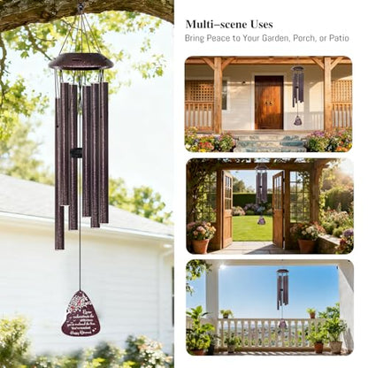 Retirement Gifts for Women/Men - 32" Wind Chimes Happy Retirement Gift for Coworker Colleague Boss Teacher Nurse - Farewell Appreciation Gifts Never Underestimate the Difference You've Made - color: Retirement
