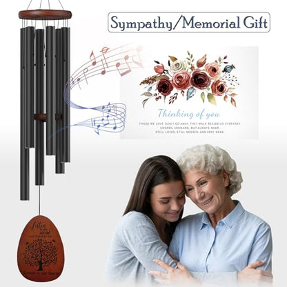 Suntimber Tree of Life Sympathy Memorial Wind Chimes for Loss of Loved One | 35" Windchimes outside in Memory of a Loved One,Bereavement Sympathy Gifts for Condolence,Funeral,Outdoor Clearance - size: 35" Tree of Life