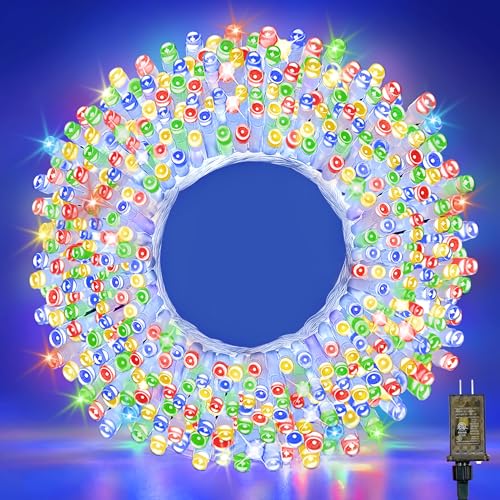 100FT Four Color Fairy Lights, Connectable Christmas String Lights - color: Four Color, size: 100FT