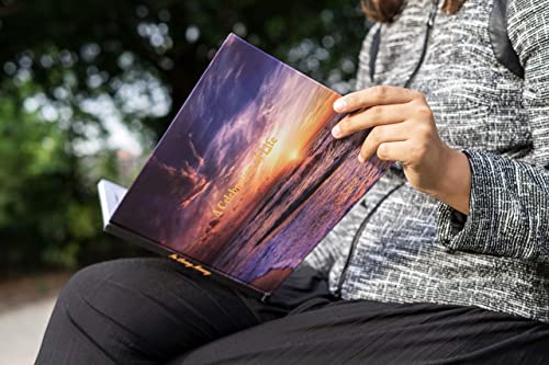 LIFETOO Ocean Funeral Guest Book w/Pen (12" x 8", 400+ Guests), Celebration of Life Guest Books, Memorial Service Guest Book Sign for Funerals | Guest Book for Funeral, Memory Book for Funeral Guest