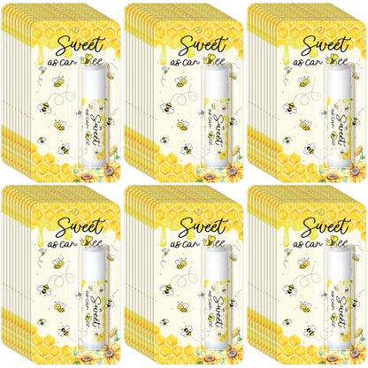 30 Pack Sweet as Can Bee Bulk Baby Shower Games Prizes Party Gifts Lip Balms Favors for Winners Adults Guests Gender Reveal Favors Decorations Baby Shower Souvenirs Gift Bags Stuffers - style: Sweet As Can Bee