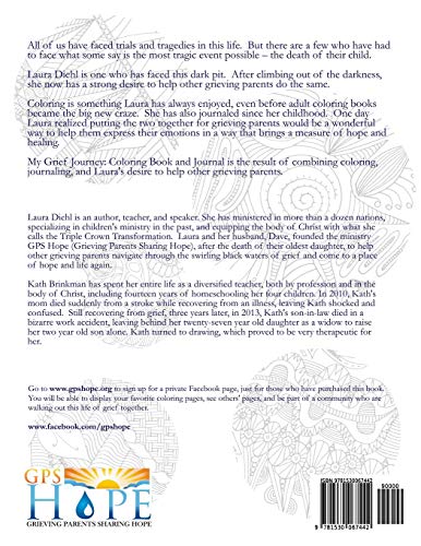 My Grief Journey: Coloring Book and Journal (For Grieving Parents)