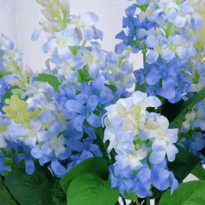 2 Sets Artificial Flowers for Cemetery with Vase 20Inch | UV Resistant Grave Decorations Long-Lasting Cemetery Flowers for Grave Headstones Graveyard Outdoor