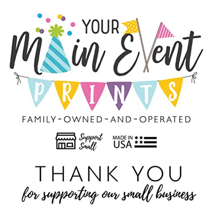 Your Main Event Prints - Wedding Memorial Sign - If We Had One Wish, In Loving Memory Eucalyptus Self-Standing Wedding Decorations