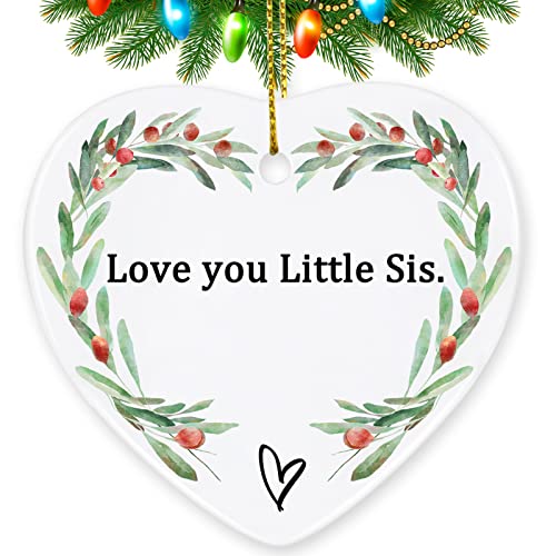 Jocidea Sister Keepsake Ornament - Thinking of You Gift for Sister's Birthday or Xmas - color: Style L