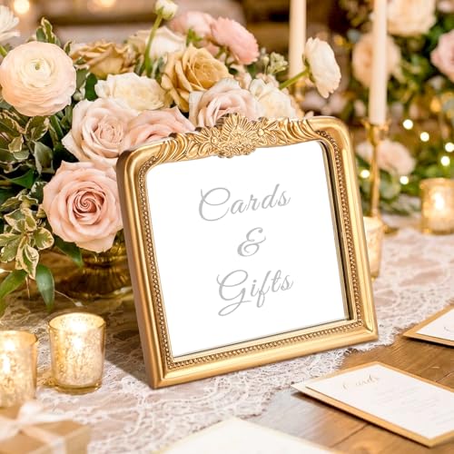 Bucherry Elegant Wedding Cards & Gifts Sign - style: Cards & Gifts